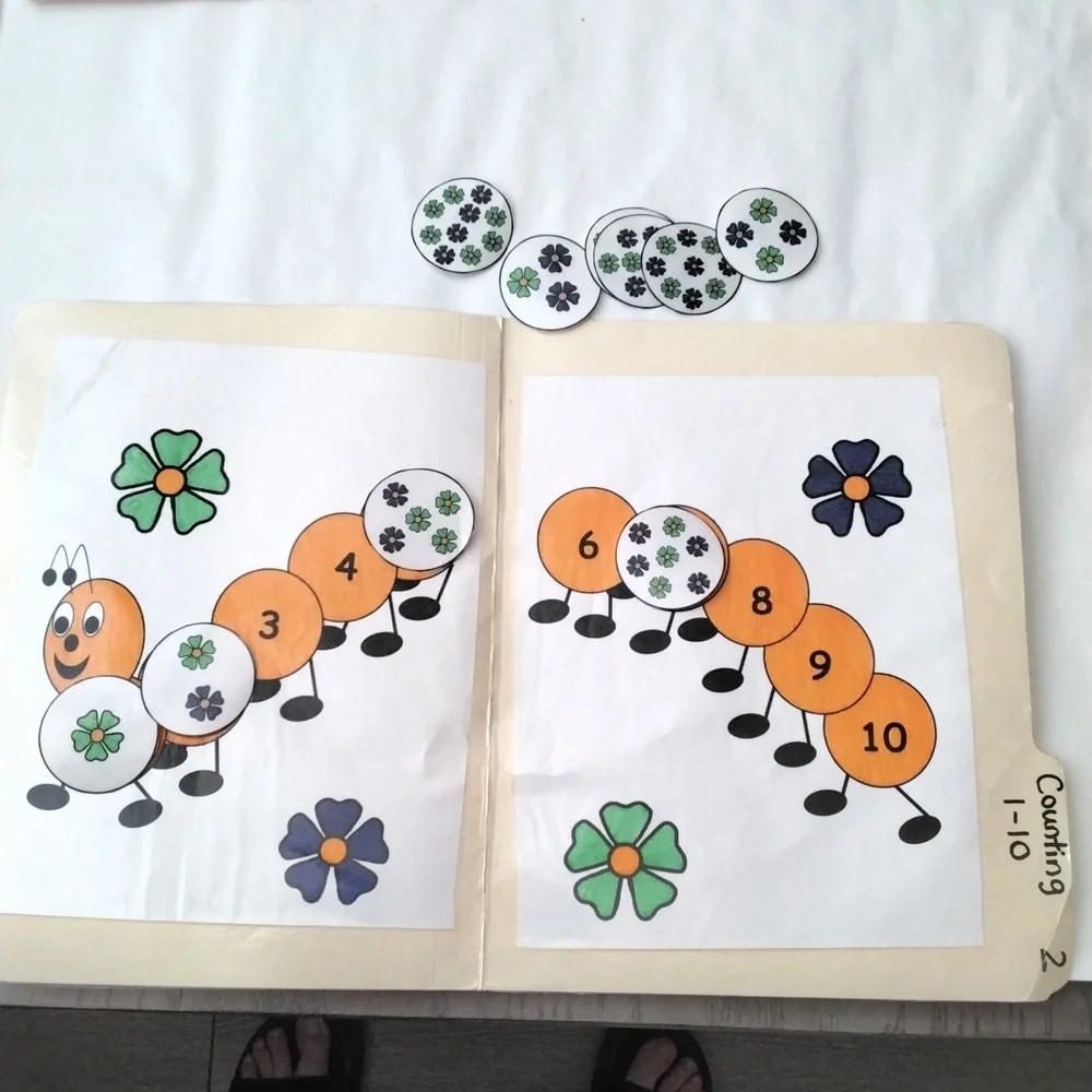 Counting File Folder Games - Picture 6 of 8